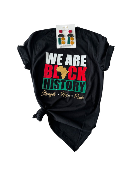 We are Black History T-Shirt (Black)