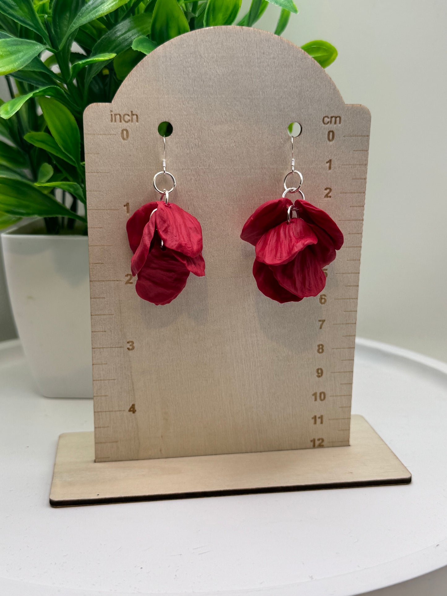 Petal Dangle Earrings (Multiple Colors)