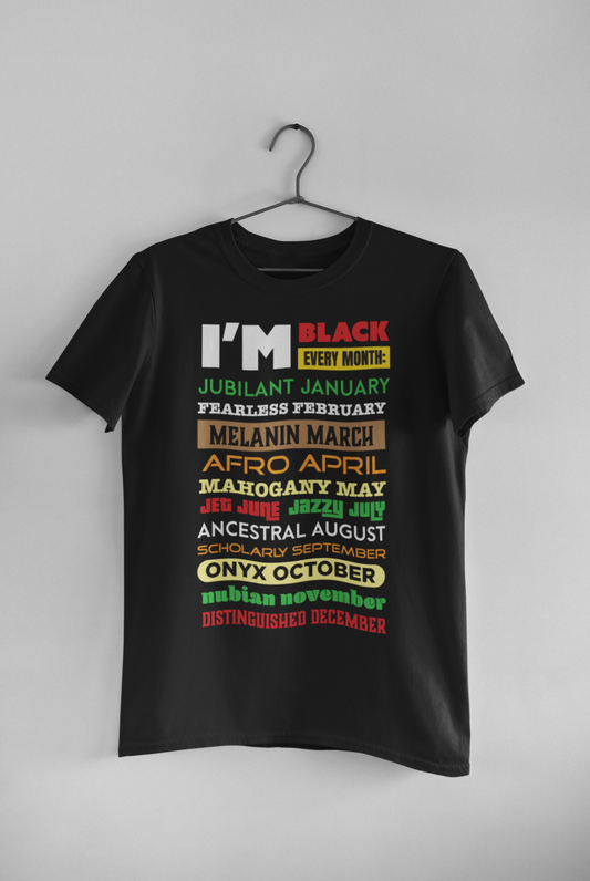 I'm Black T-shirt